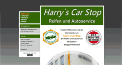 Desktop Screenshot of harryscarstop.de