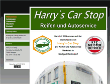 Tablet Screenshot of harryscarstop.de